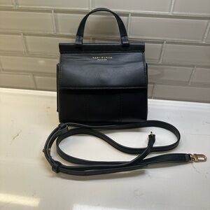 Tory Burch Black Crossbody Bag with Gold Hardware